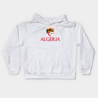 Algeria - Algerian Coat of Arms Design Kids Hoodie